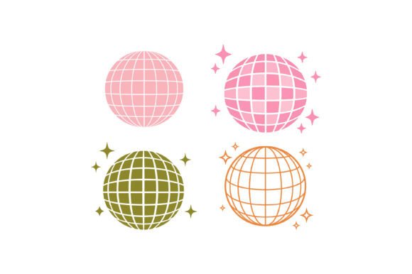Colorful Disco Ball Icons: A Designer’s Embroidery Review