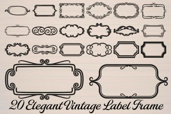 Elegant Vintage Label Frame Review