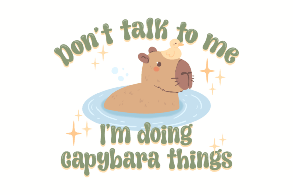 I’m Doing Capybara Things Embroidery Review