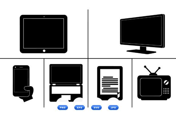 Minimal Tech Device Icons