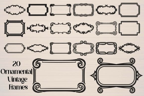 Ornamental Vintage Frames Bundle Review