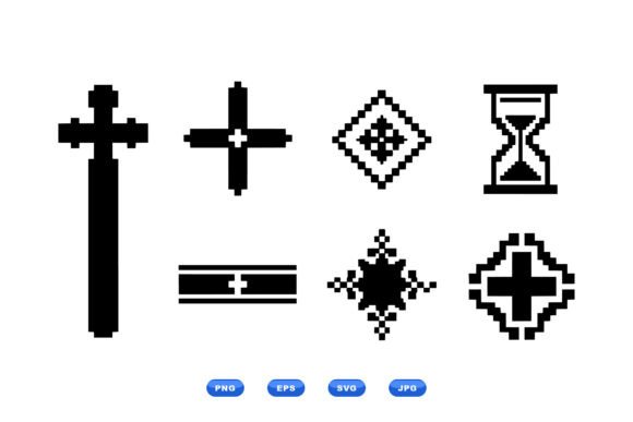 Pixel Tribal Ornament Icons Review