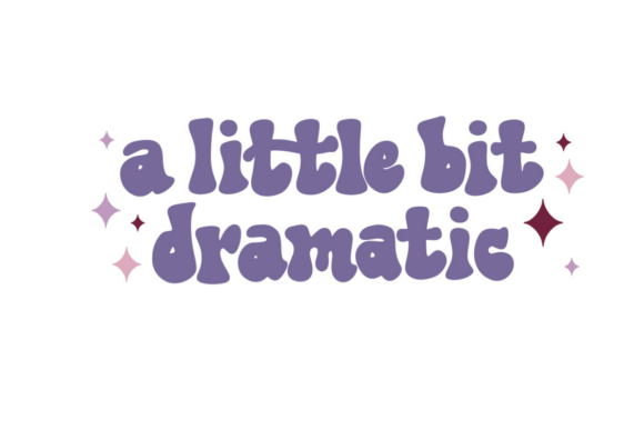 Review: A Little Bit Dramatic Embroidery Design