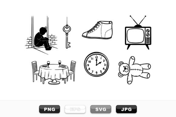 Vintage Childhood Clipart Set Review